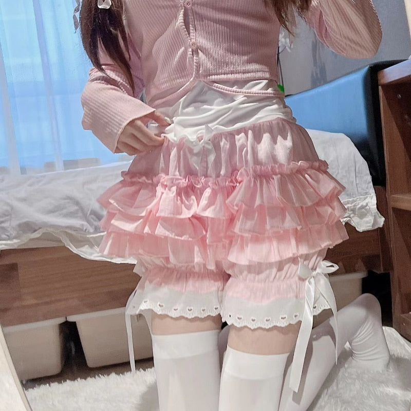 Kawaii Ruffle Shorts - Grlfriend Club