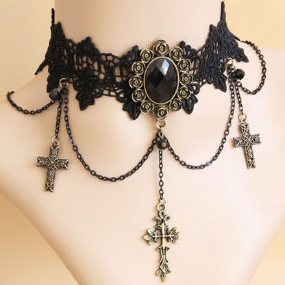 Gothic Lace Chokers - Grlfriend Club