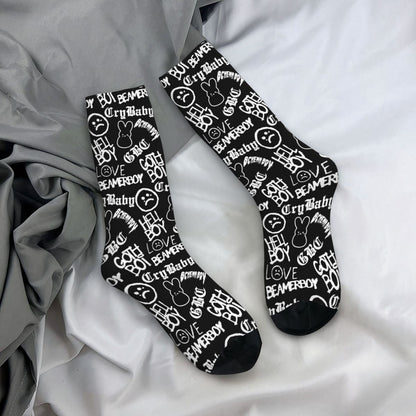 Graffiti Ankle Socks - Grlfriend Club