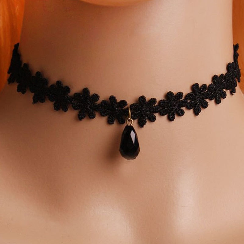 Gothic Lace Chokers - Grlfriend Club