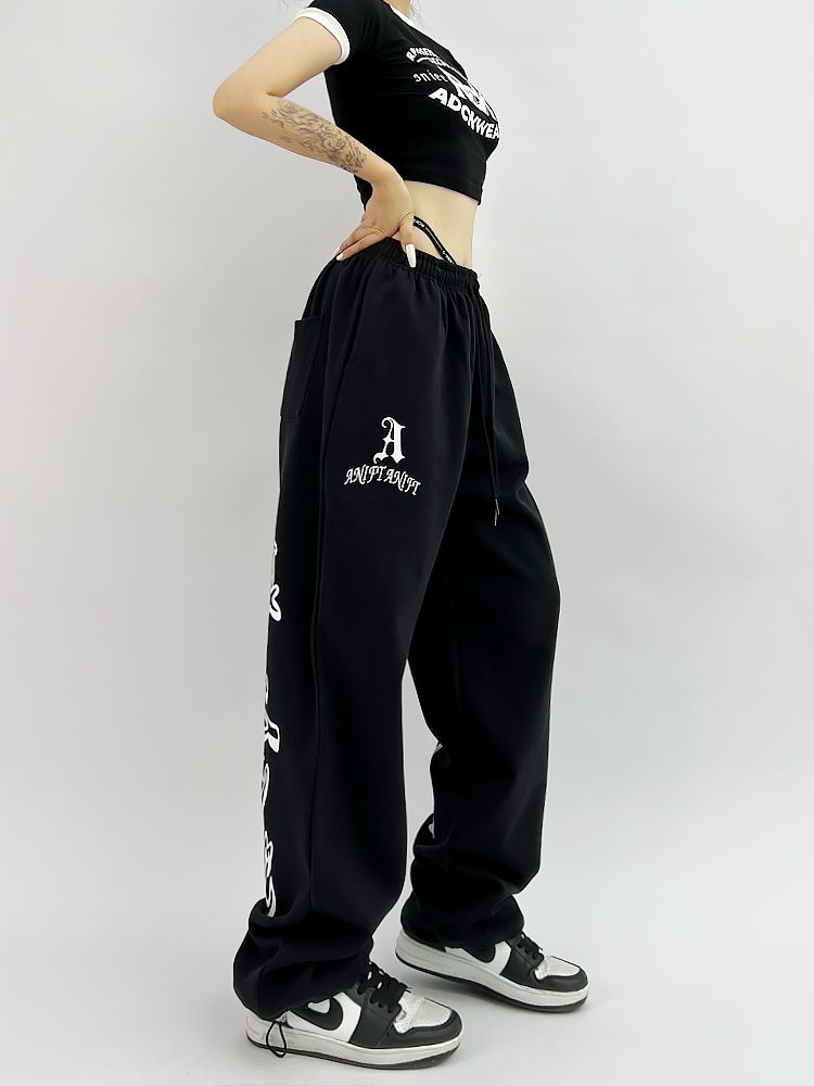 Baggy Y2K Sweatpants - Grlfriend Club