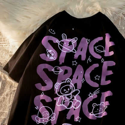 Space Cat T-Shirt - Grlfriend Club