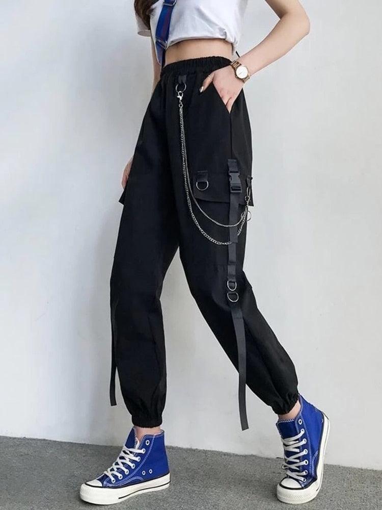 Punk Cargo Pants - Grlfriend Club