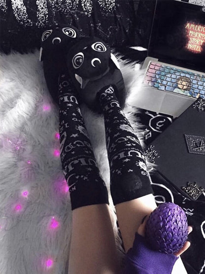 Dark Magic Knee Highs - Grlfriend Club