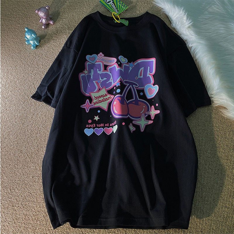 Cherry Blast! Graphic Shirt - Grlfriend Club