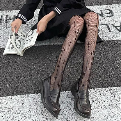 Sexy Patterned Stockings - Grlfriend Club