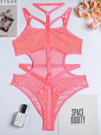 Sexy Fishnet Bodysuit - Grlfriend Club