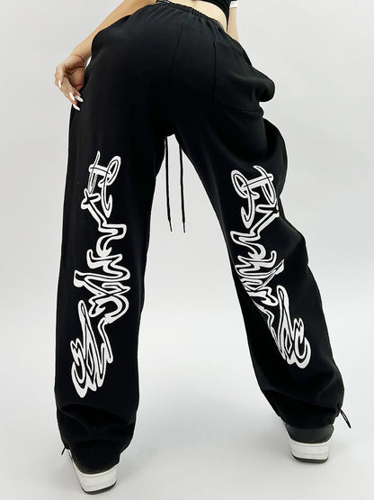 Baggy Y2K Sweatpants - Grlfriend Club