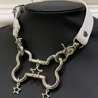 Leather Bone Collar - Grlfriend Club