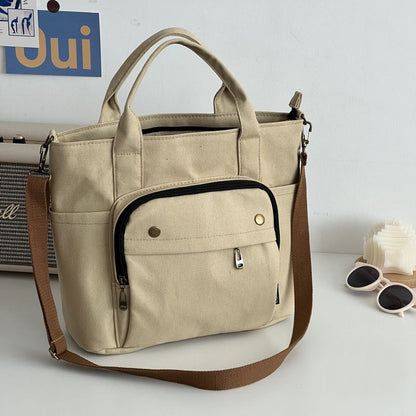 Outside Pocket Tote Bags - Grlfriend Club