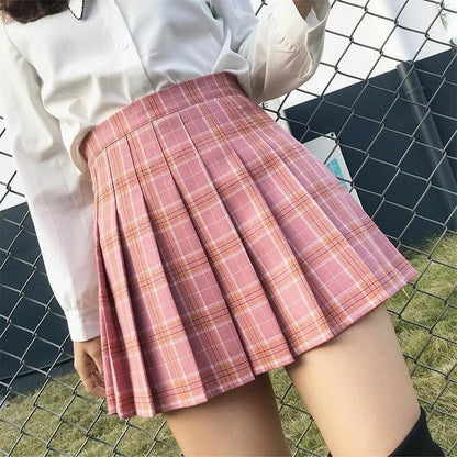 Kawaii Pleated Skirt - Grlfriend Club