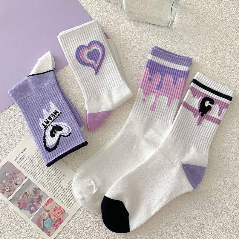 Kawaii K-Pop Ankle Socks - Grlfriend Club