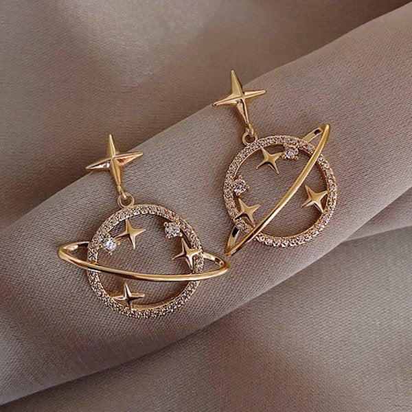 Coquette Gold Earrings - Grlfriend Club