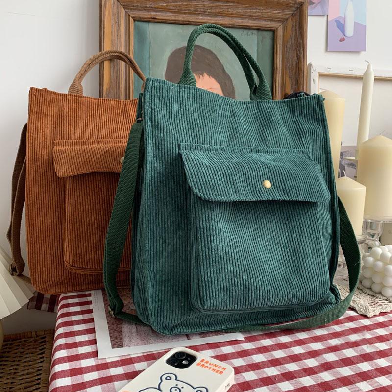 Outside Pocket Tote Bags - Grlfriend Club