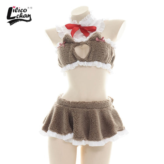 Sweet Bear Lingerie Set UNFINISHED - Grlfriend Club