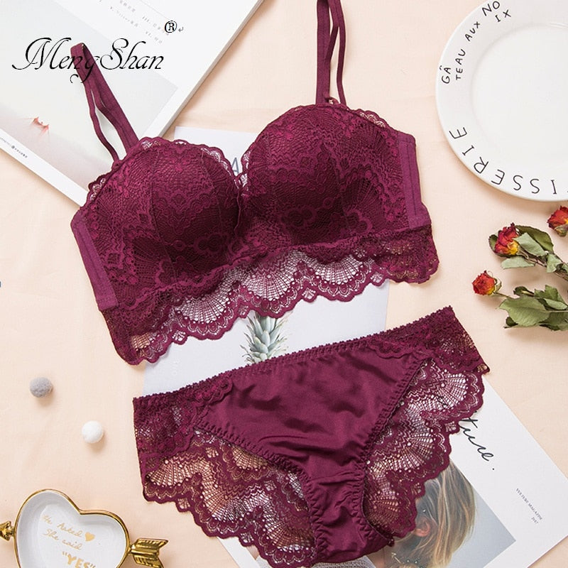 Push-Up Lace Lingerie - Grlfriend Club