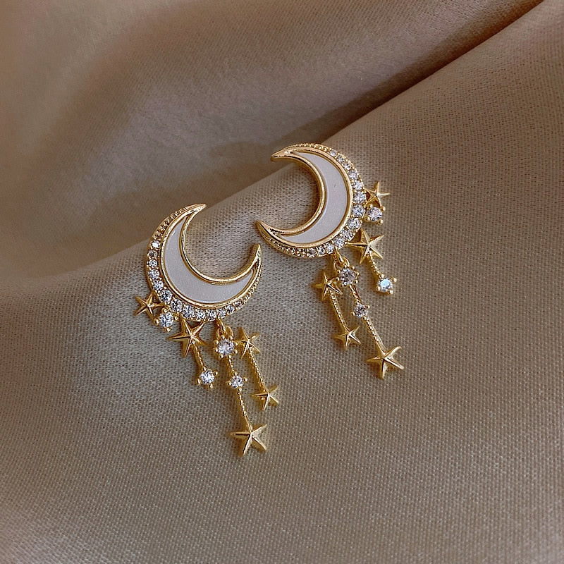 Coquette Gold Earrings - Grlfriend Club