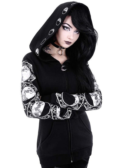 Wide Hood Moon Jacket - Grlfriend Club