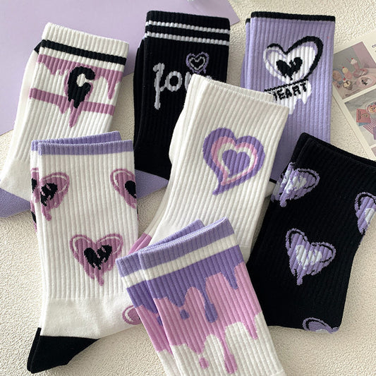 Kawaii K-Pop Ankle Socks - Grlfriend Club