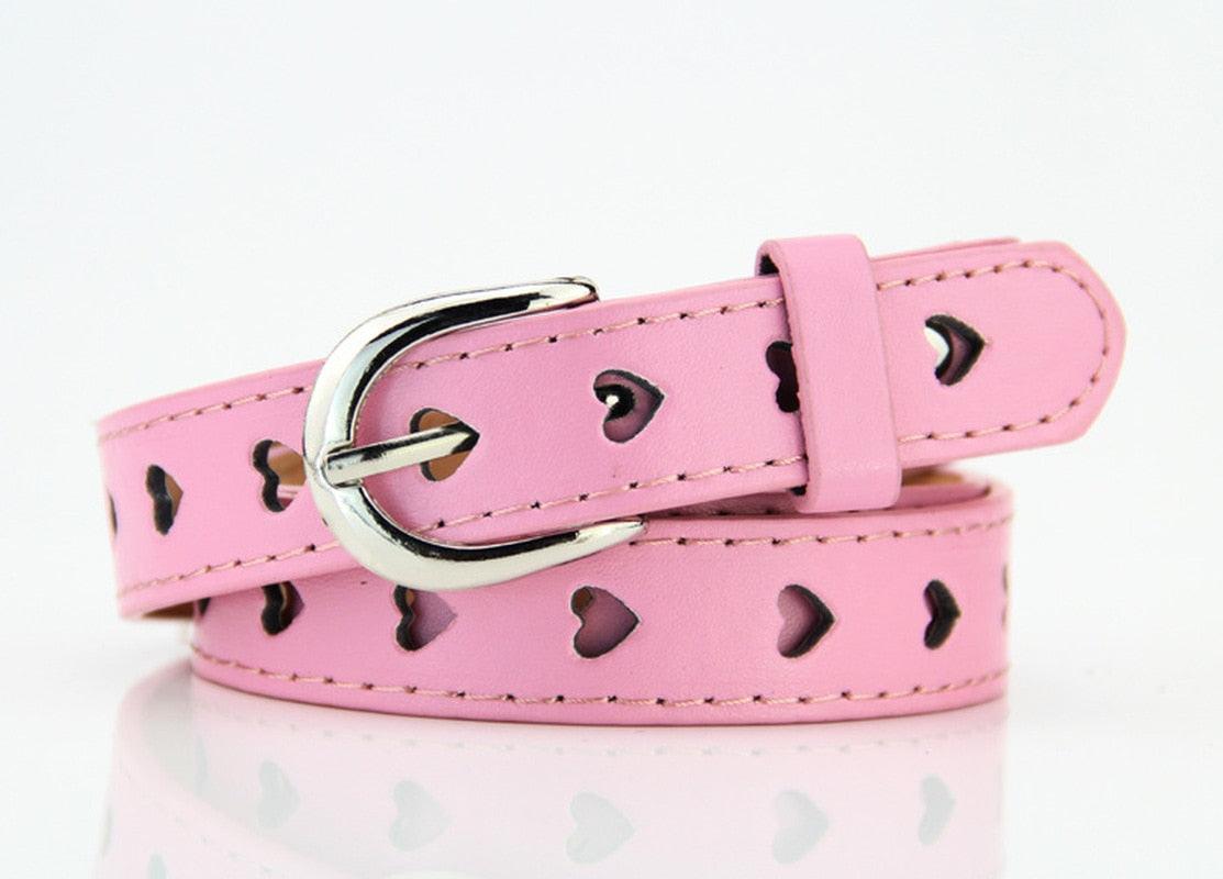 Heart-shaped Eyelet Belt - Grlfriend Club